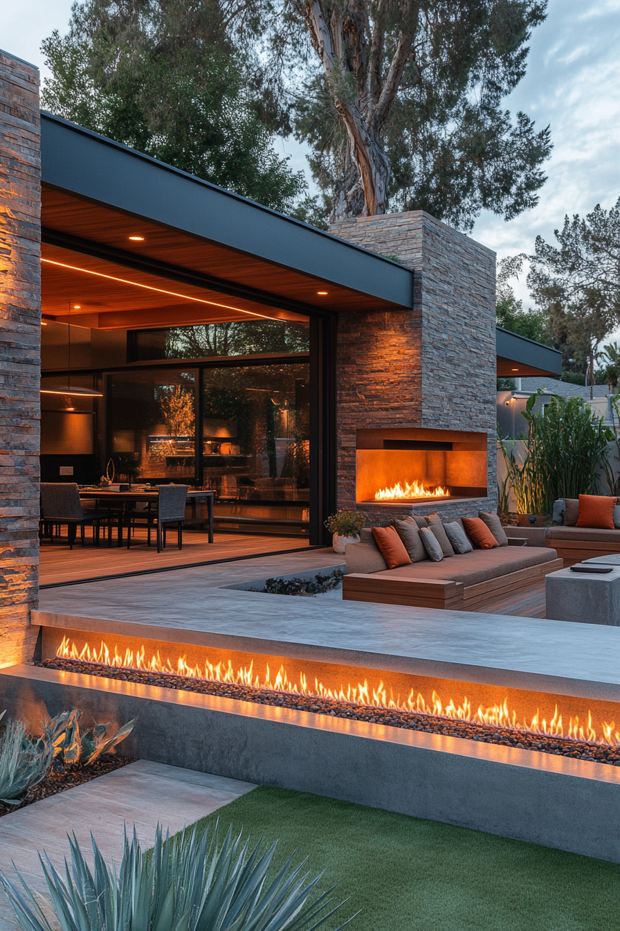 modern fireplace ideas