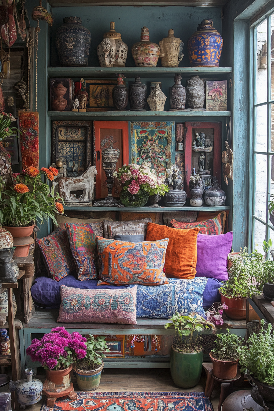 Boho Maximalist Decor