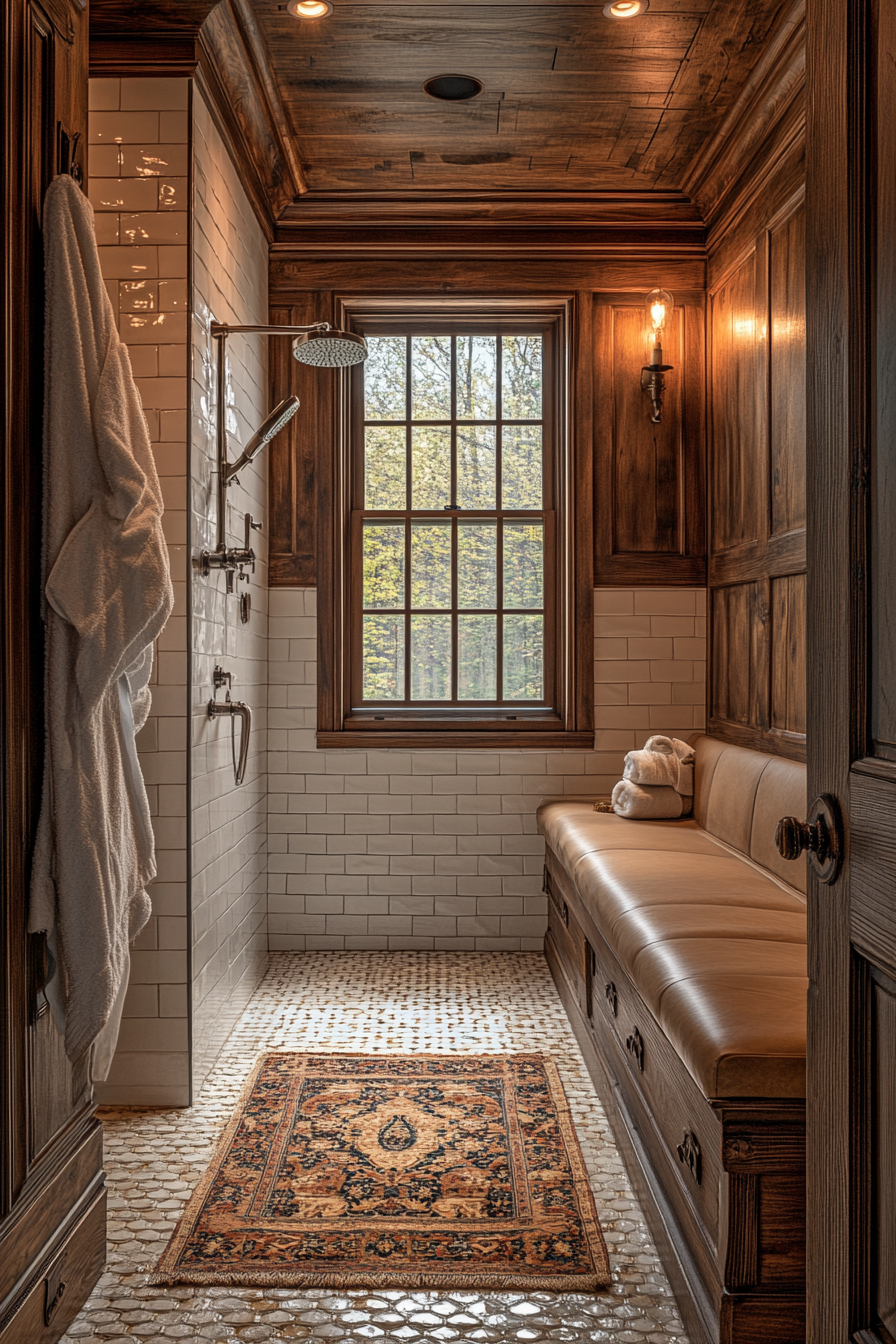 Rustic Wet Room Ideas