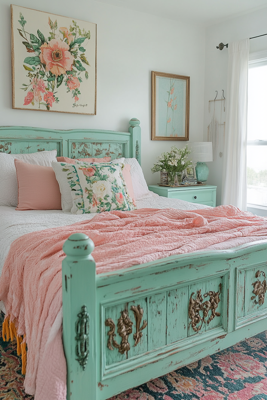 Colorful Eclectic Bedroom