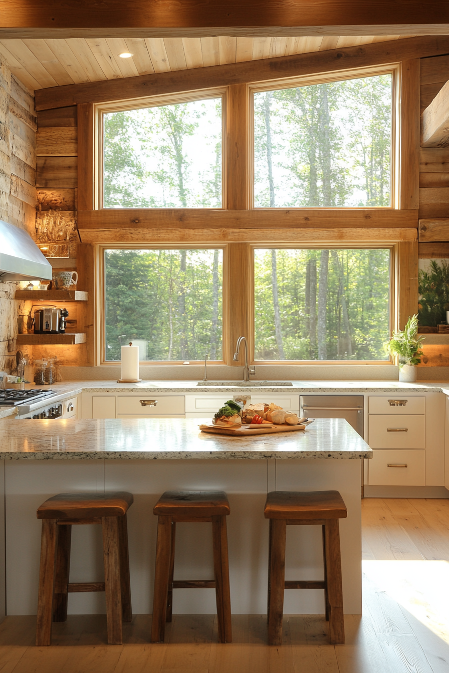 little cabin kitchen