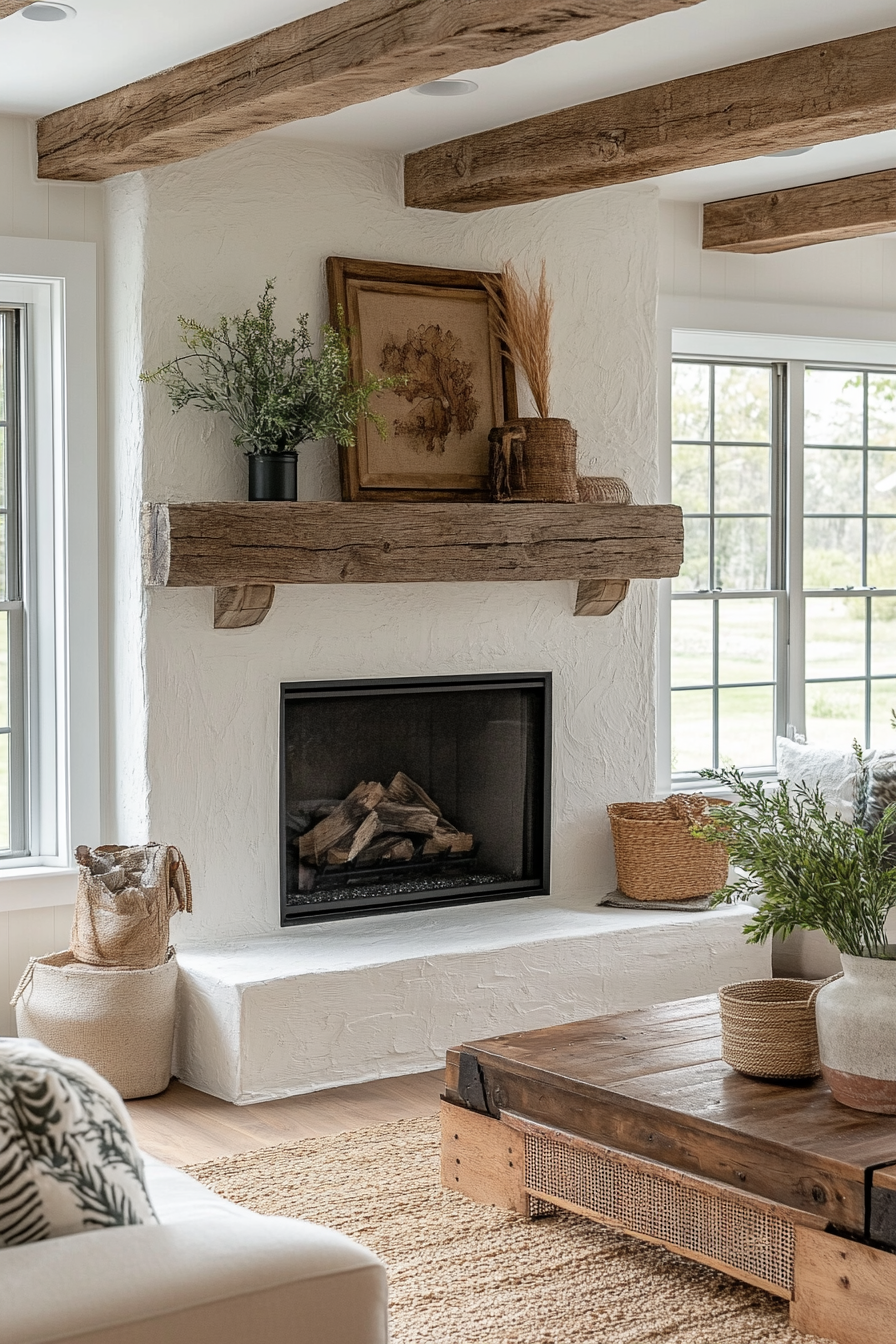 Farmhouse Fireplace