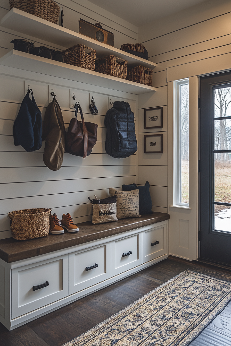 small spaces entryway