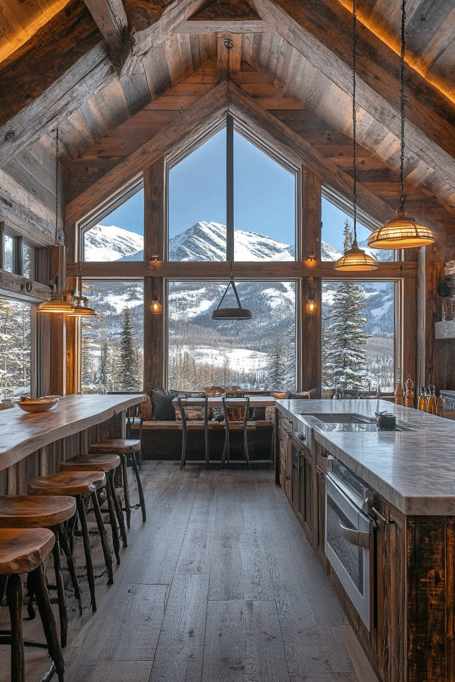 little cabin kitchen