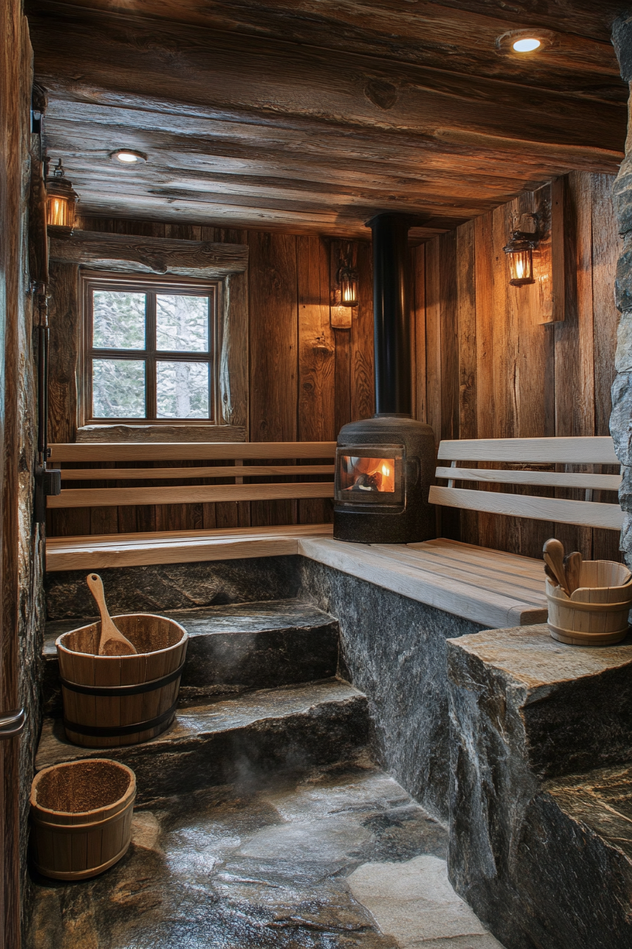 sauna ideas