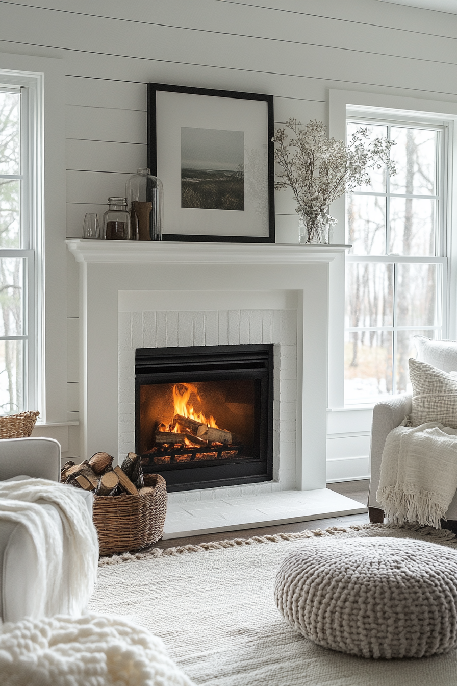 Farmhouse Fireplace