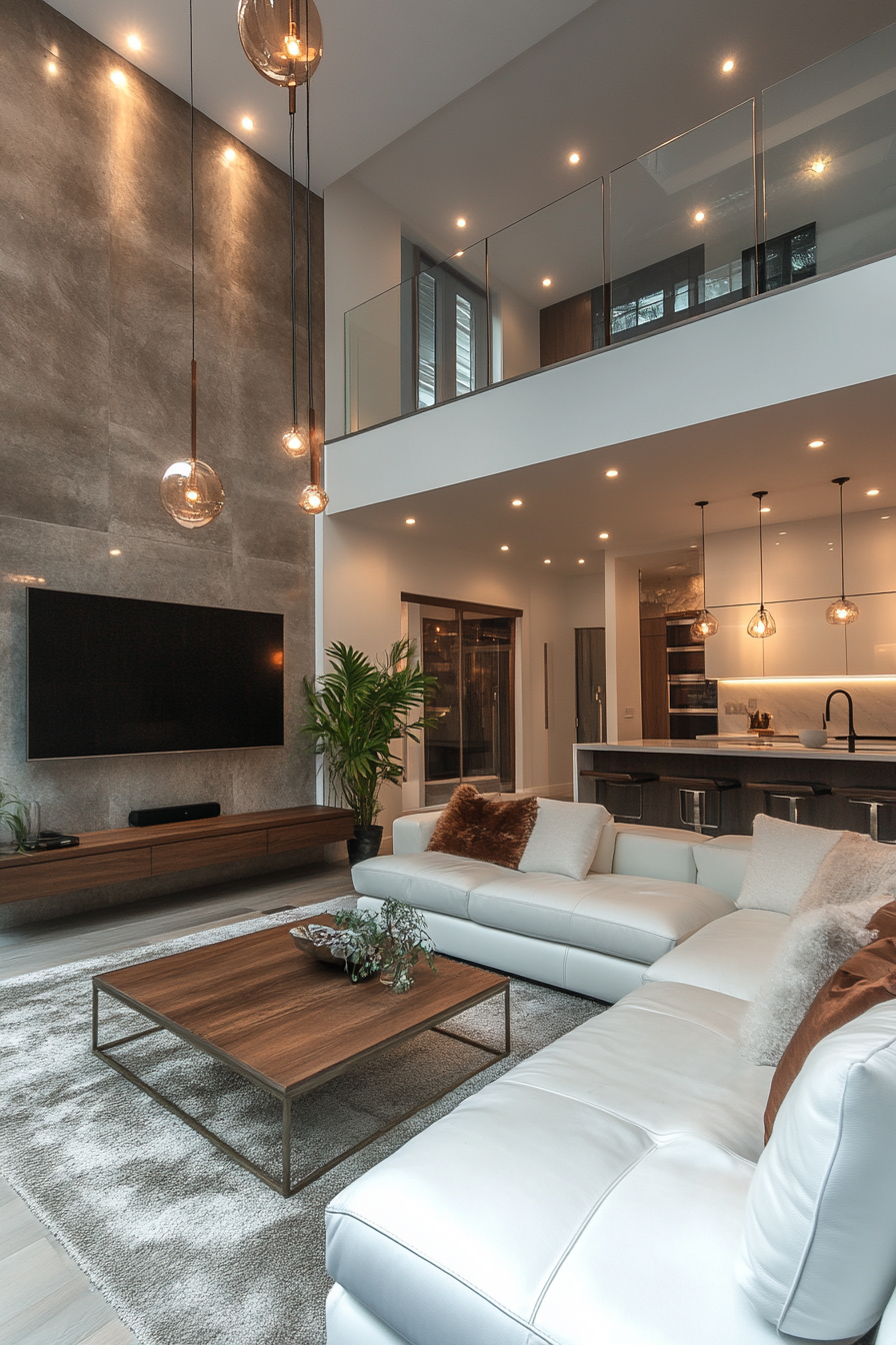 contemporary living room