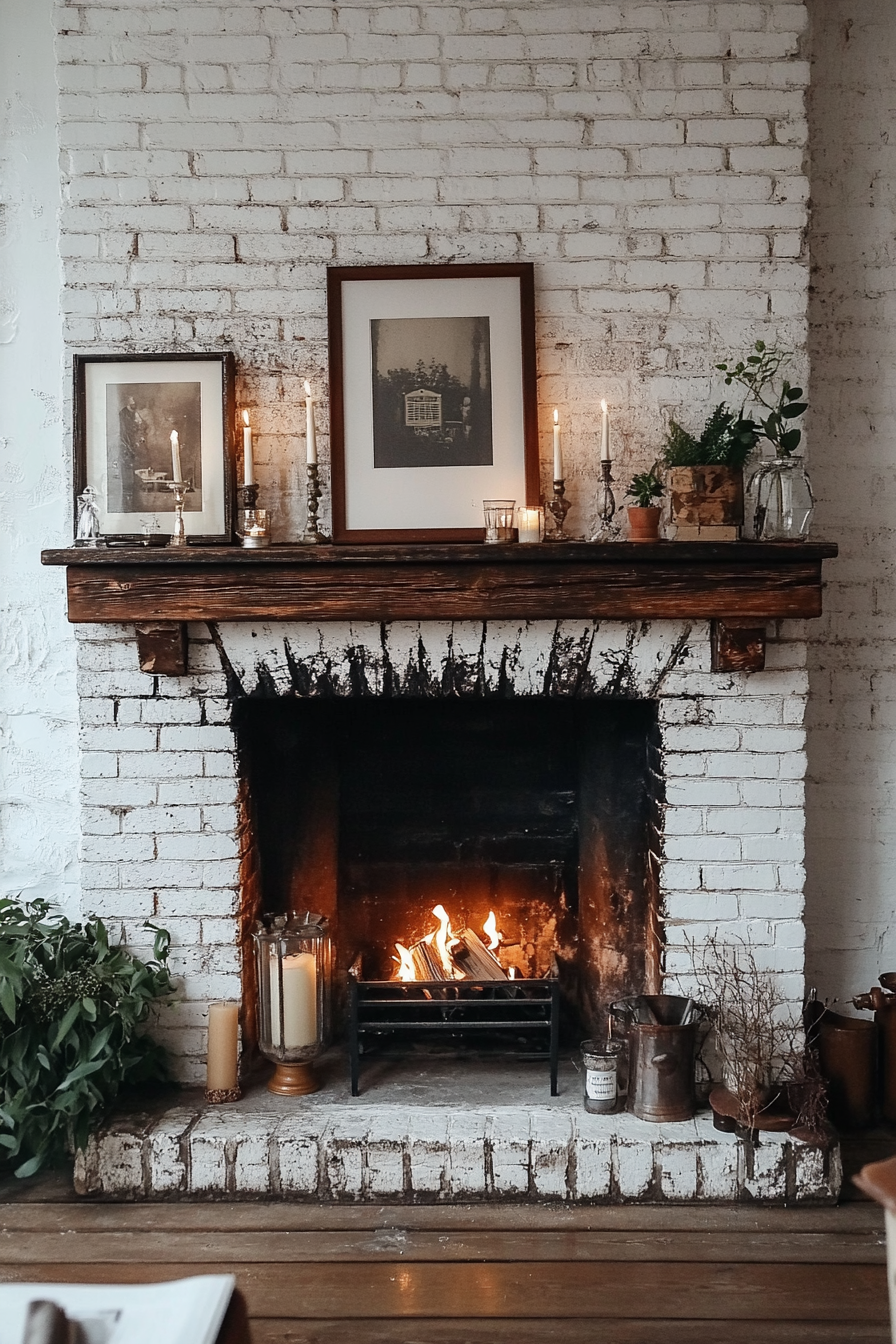 Farmhouse Fireplace