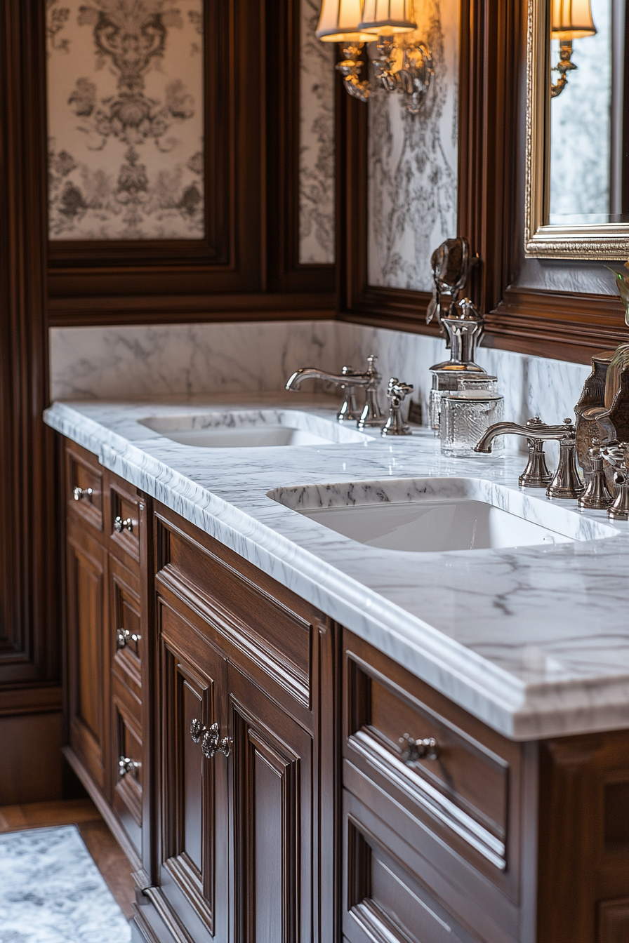 double sink bathroom vanity