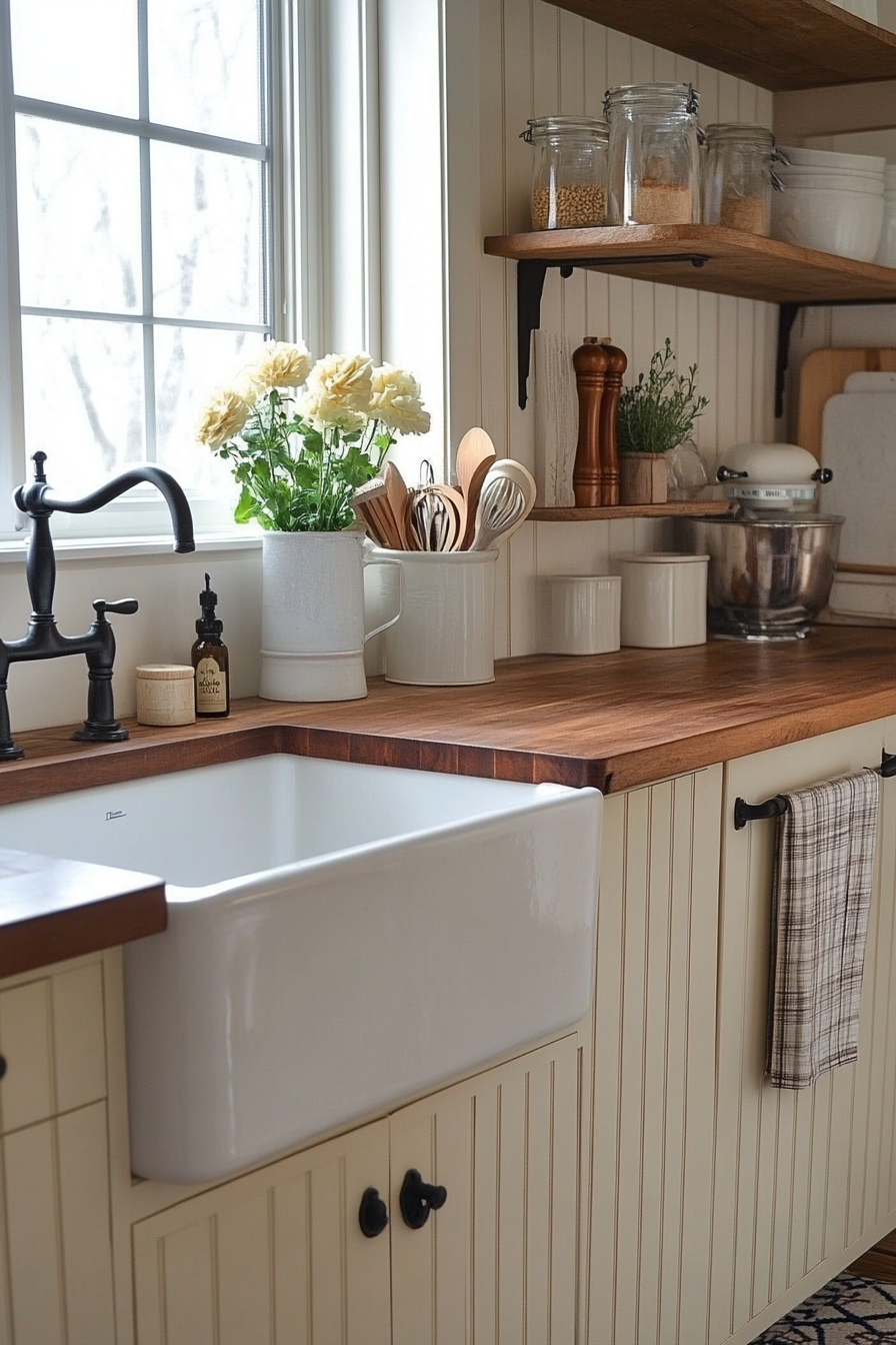 rustic kitchen cabinets