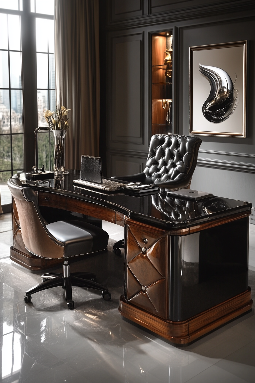 Elegant home office