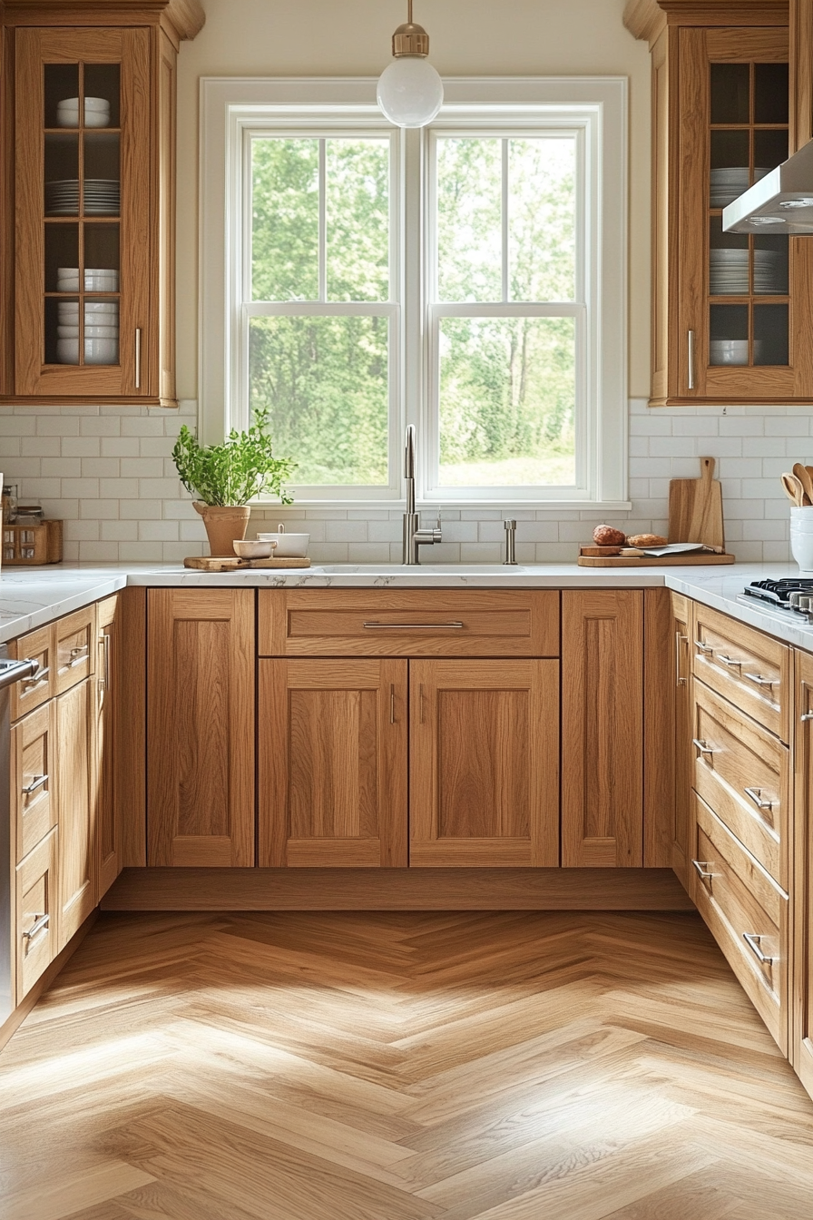 hickory kitchen cabinets