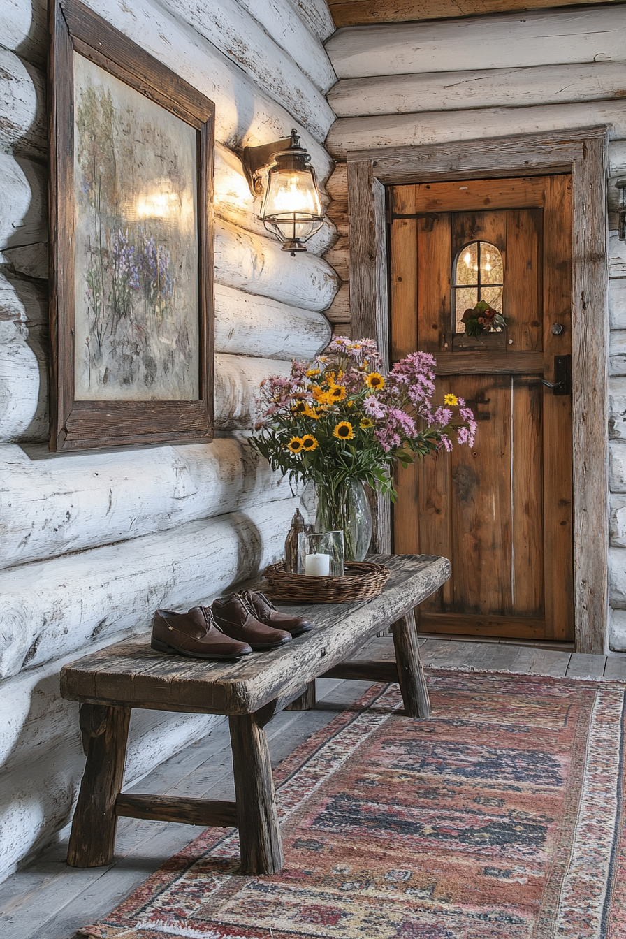 log home decor