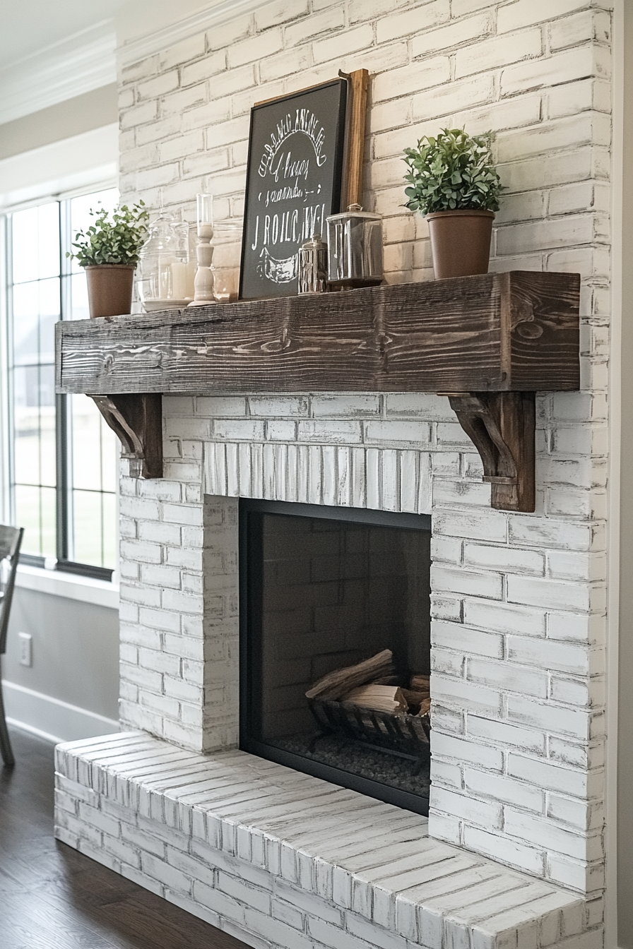 Farmhouse Fireplace