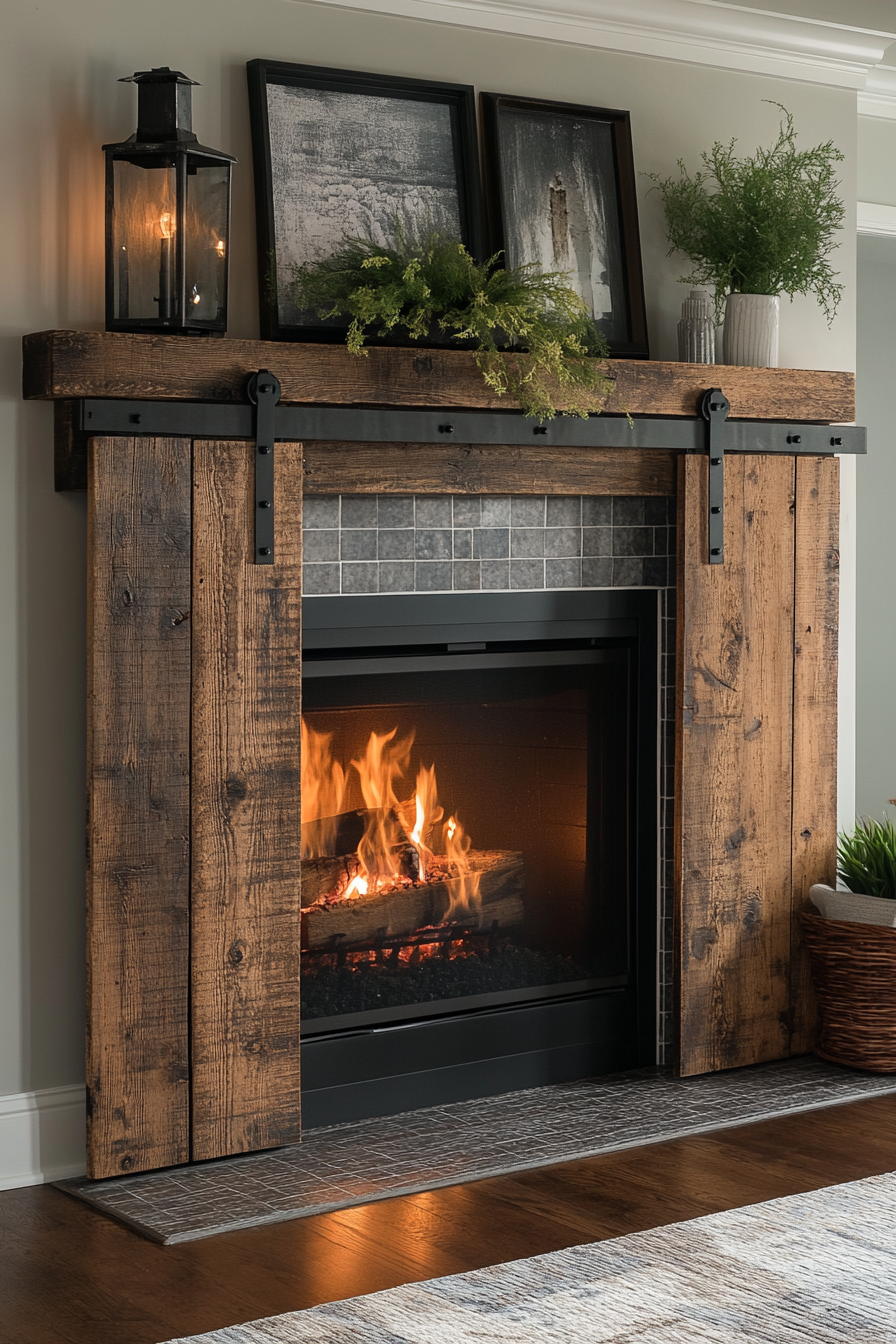 Farmhouse Fireplace