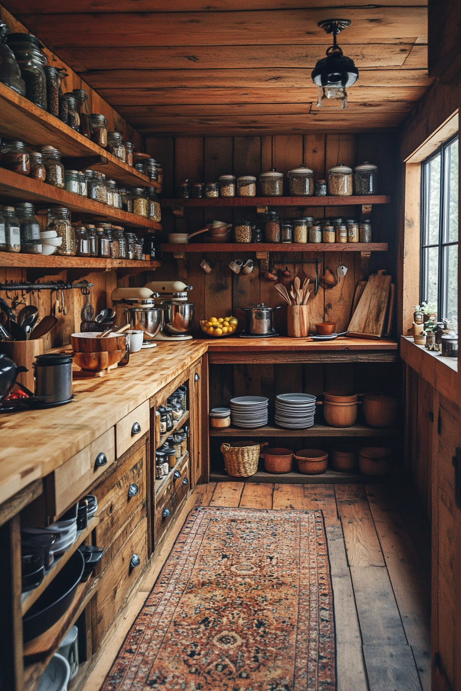 little cabin kitchen