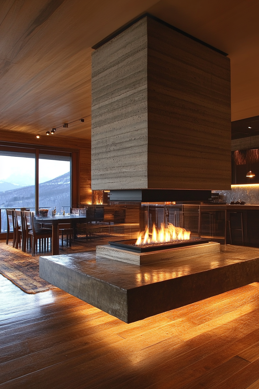 modern fireplace ideas