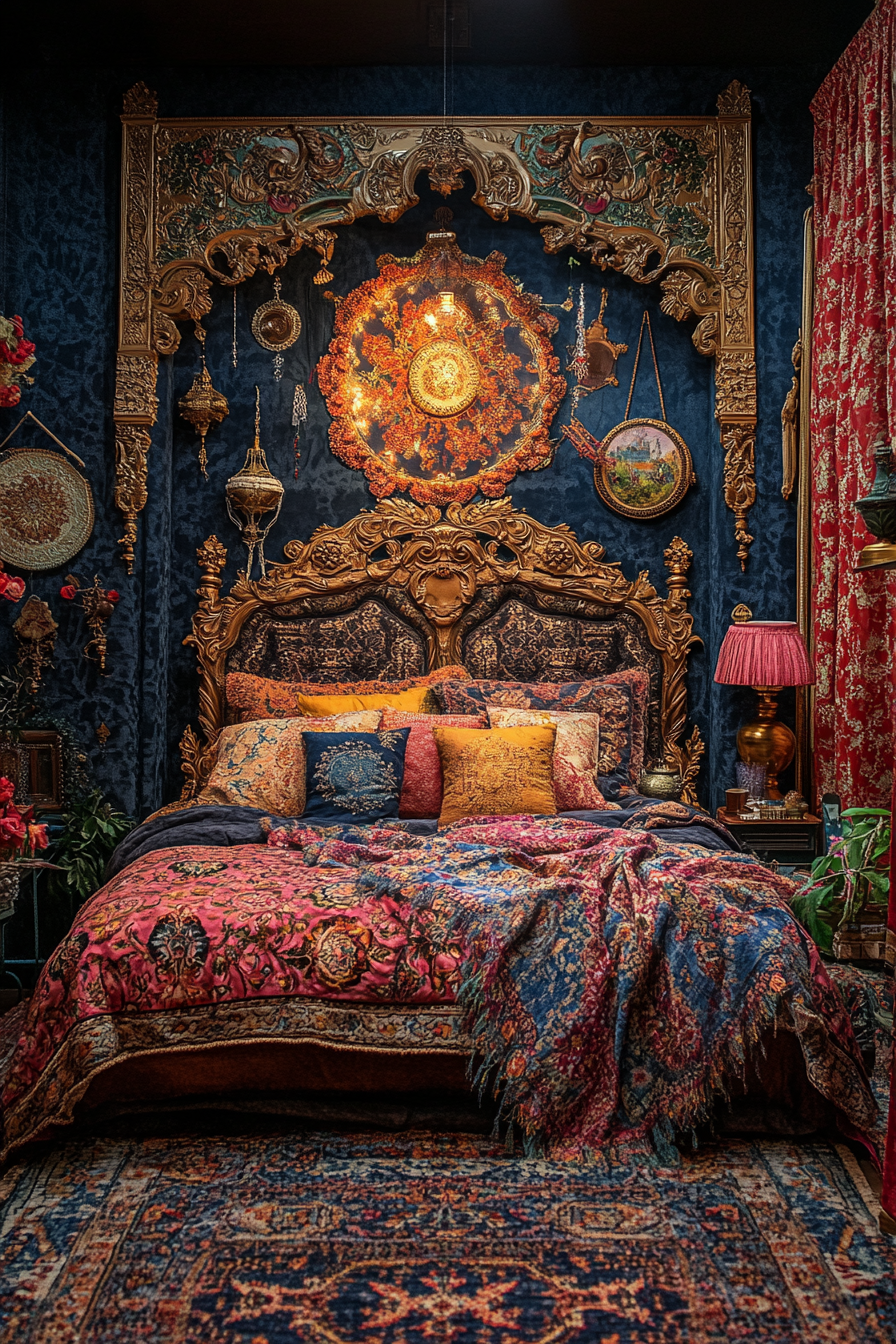 Small Maximalist Bedroom