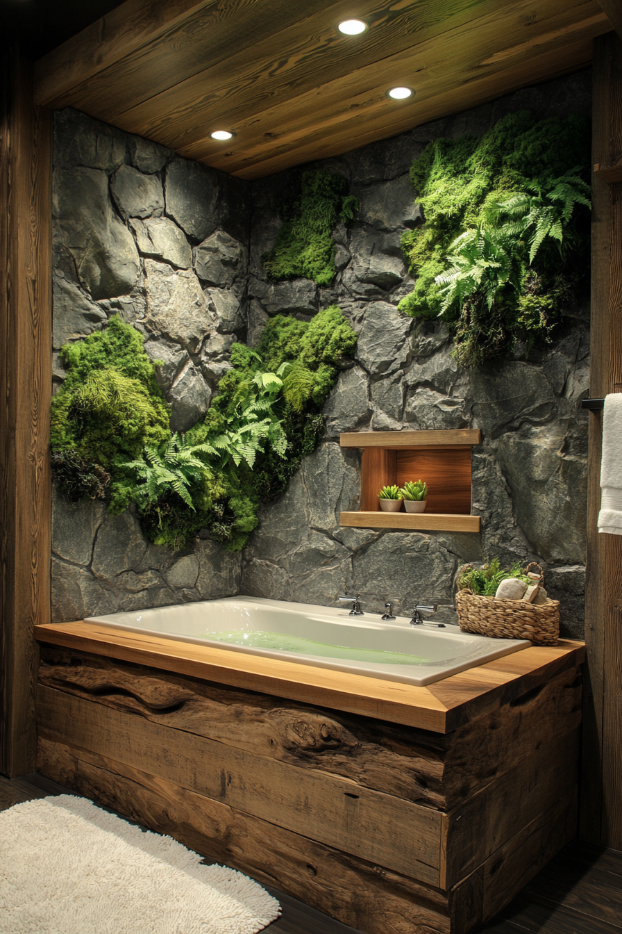 Rustic Wet Room Ideas