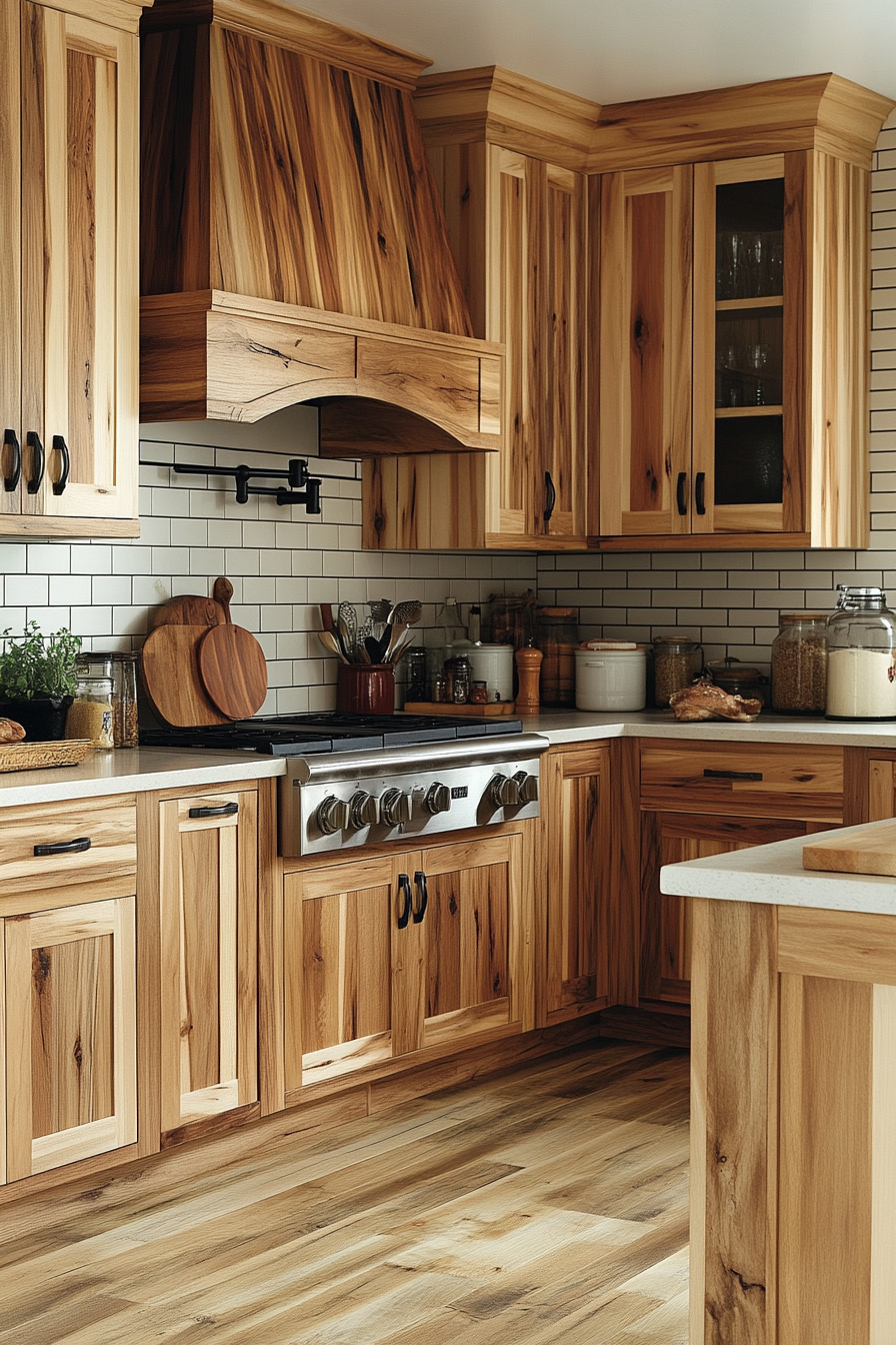 hickory kitchen cabinets