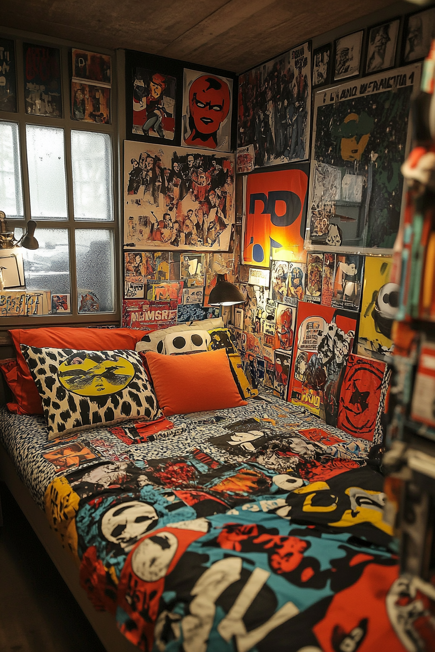 Small Maximalist Bedroom