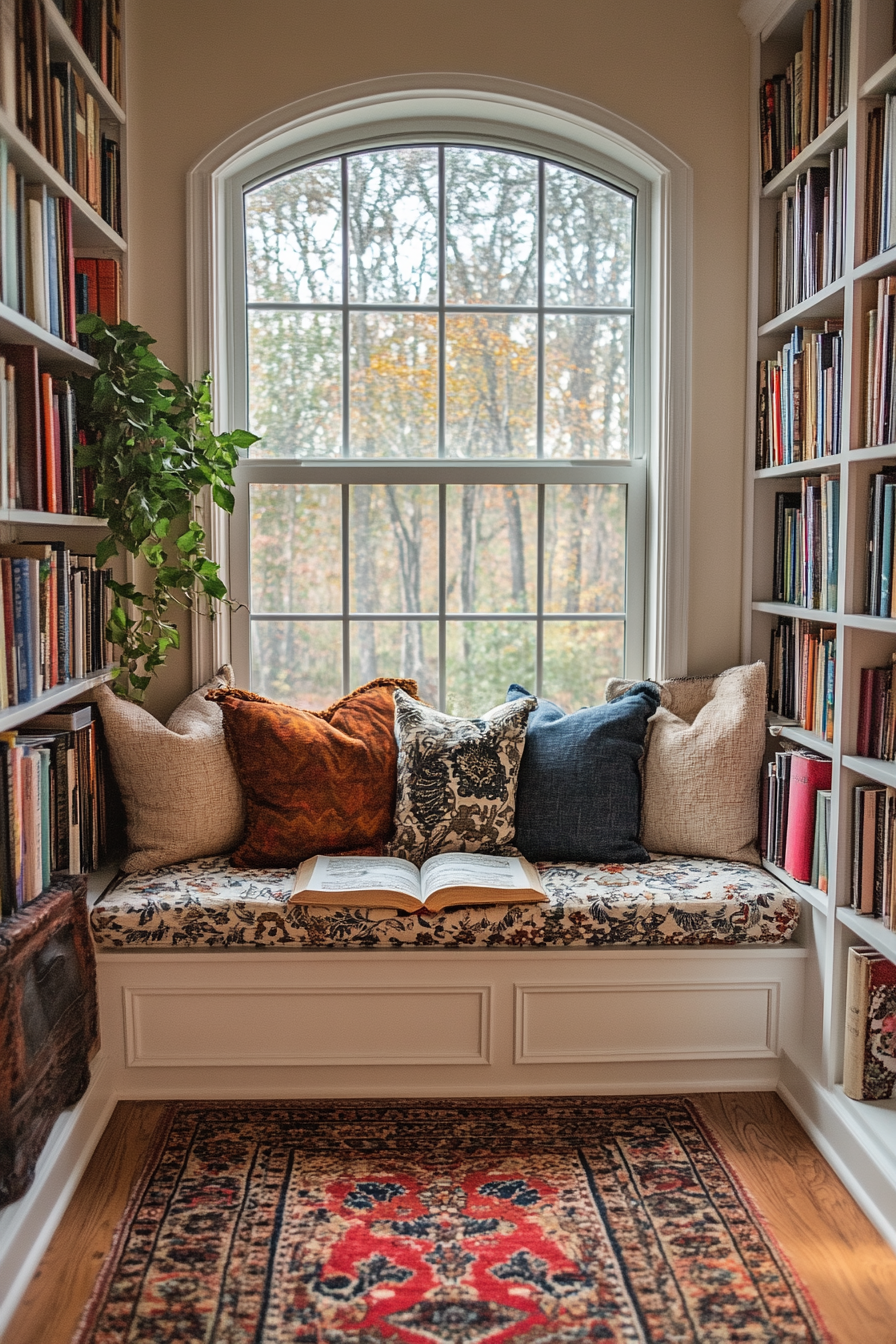 Cozy home library