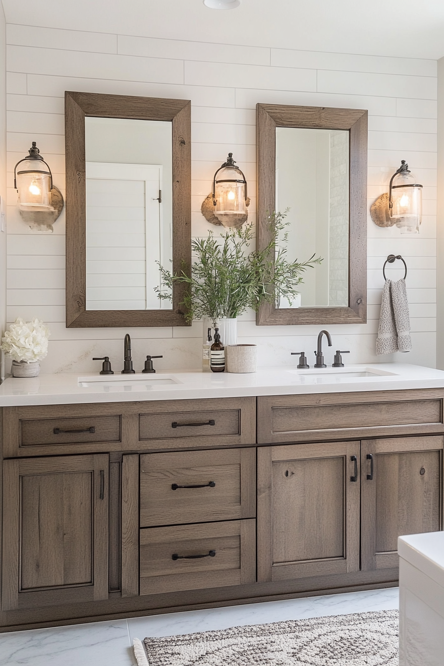 double sink bathroom vanity