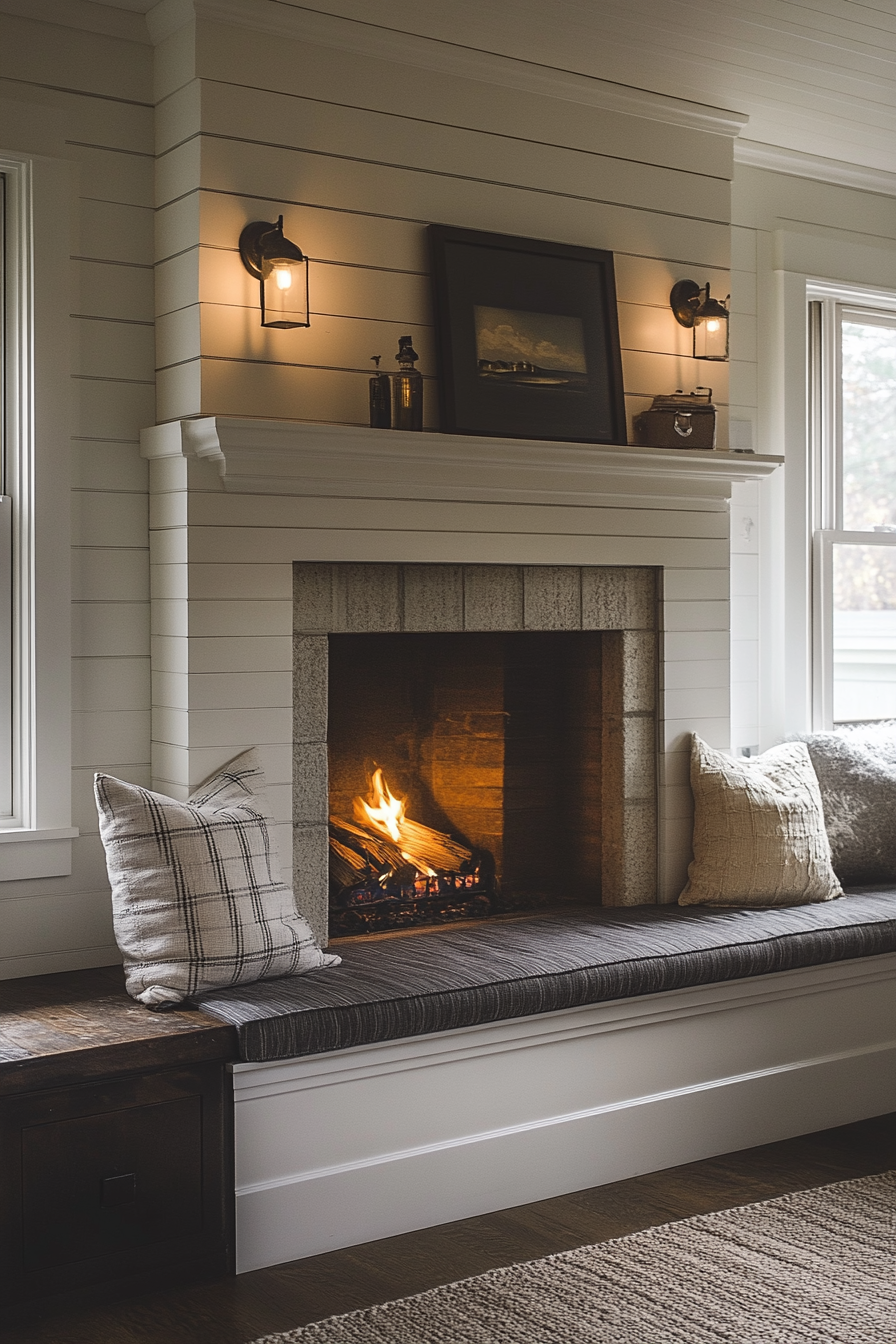 Farmhouse Fireplace