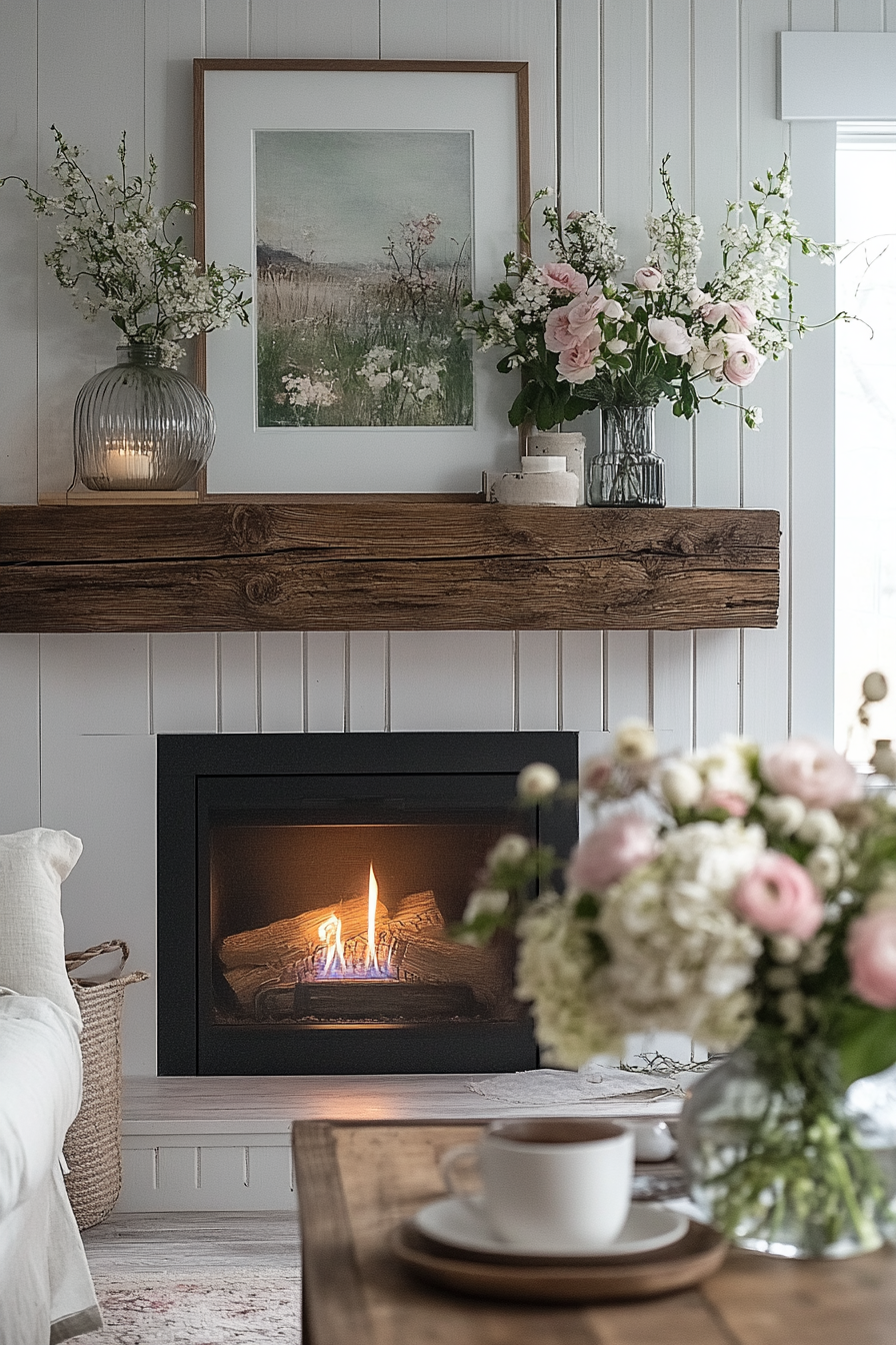 Farmhouse Fireplace