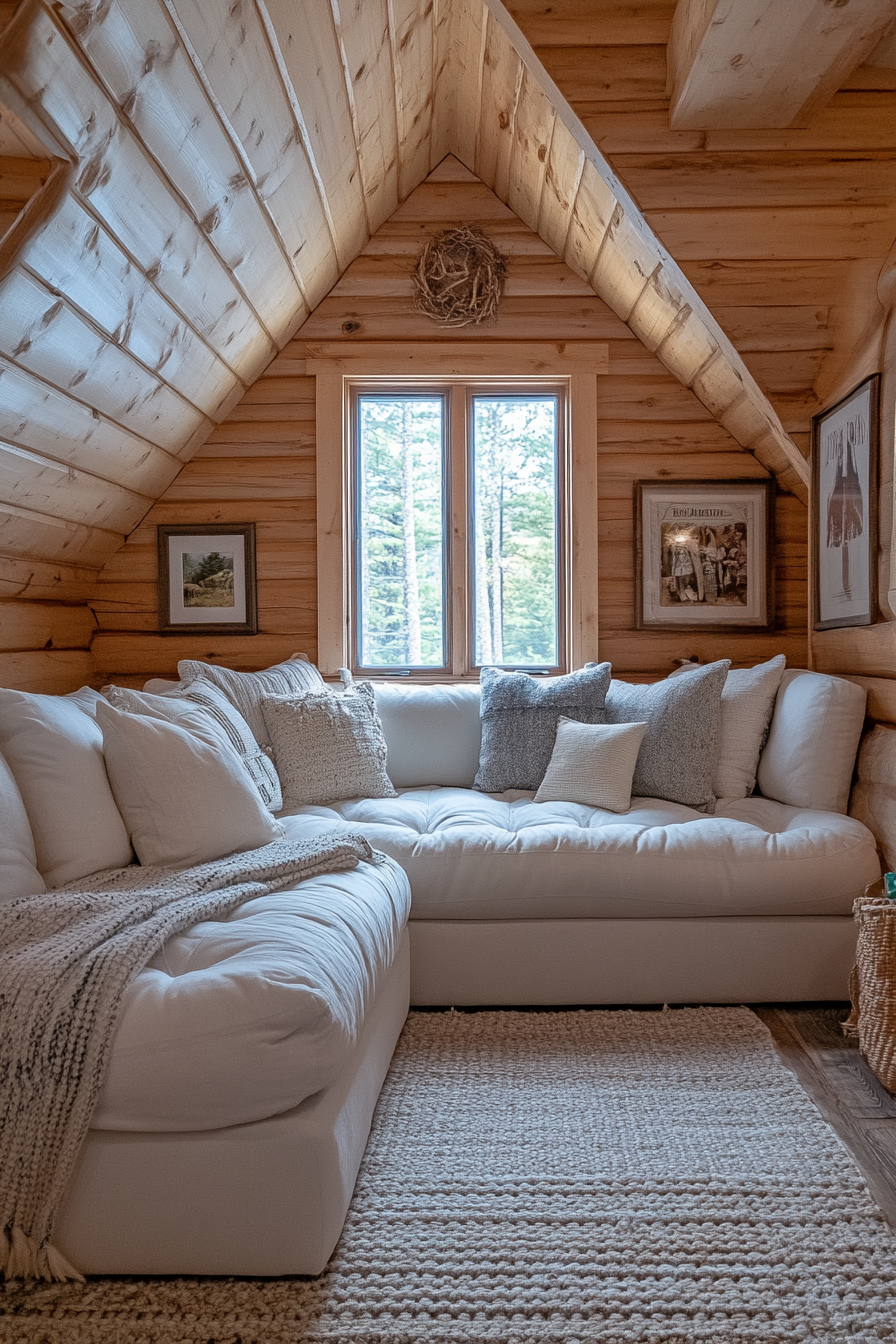 log home aesthetic