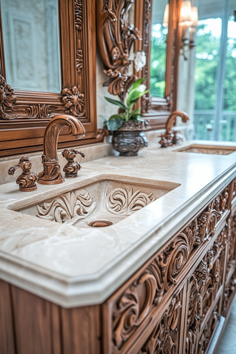 double sink bathroom vanity