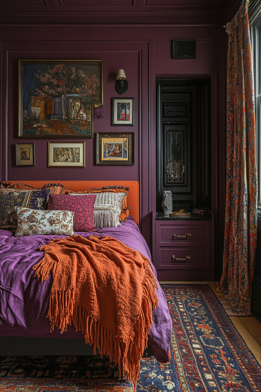 Small Maximalist Bedroom