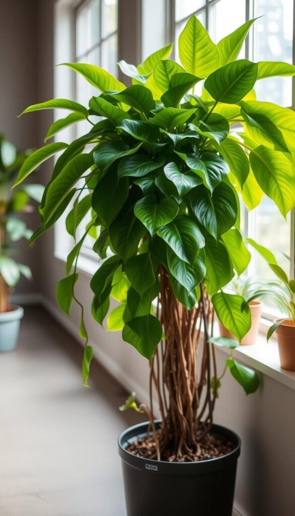 Philodendron Serpens in ideal conditions