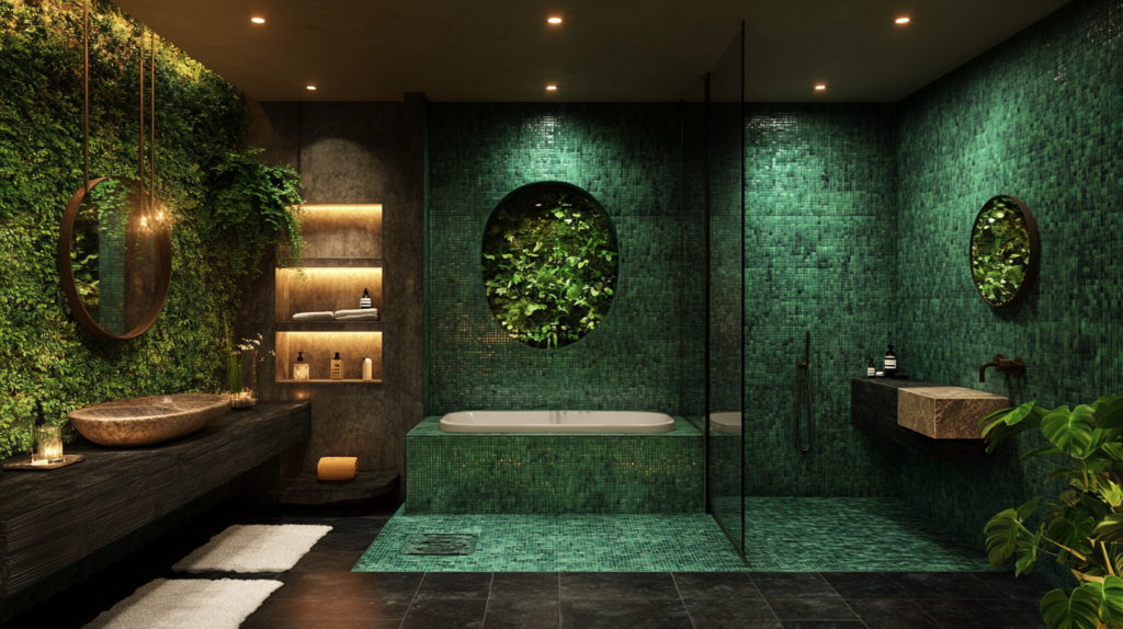 29 Green Bathroom Ideas to Create a Serene and Beautiful Bathroom Environment