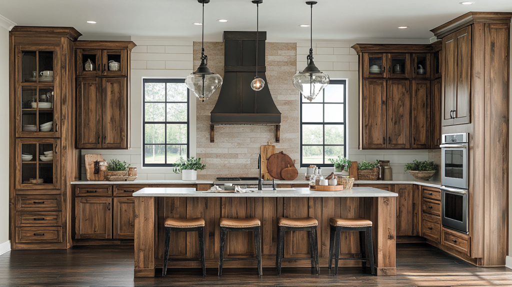 rustic kitchen cabinets