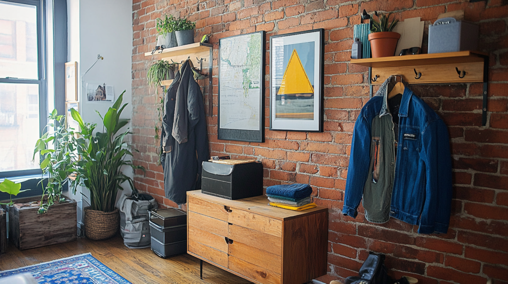 small spaces entryway