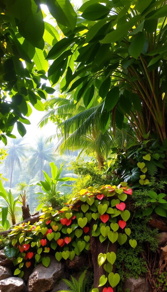 tropical plant environment