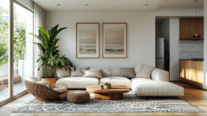 Modern apartment decor minimalist